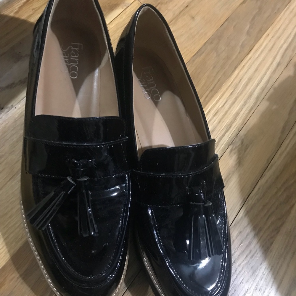 Black Franco Sarto Loafers